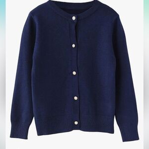 NWT SMILING PINKER Girls Cardigan Sweater | Size: 12